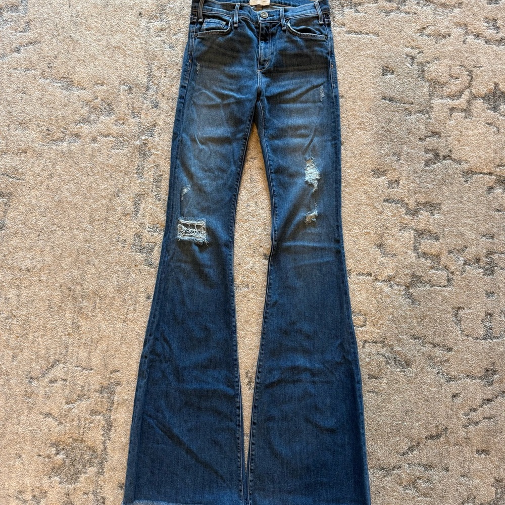 McGuire Denim Flare Jeans in Deep Blue